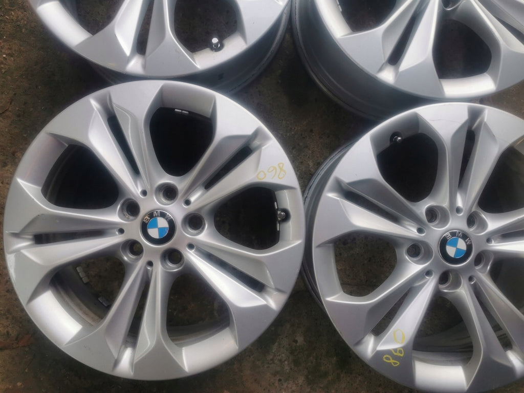 4x Alufelge 17 Zoll 7.5" 5x112 52ET Glanz Silber 6856065 Audi I Rim Wheel FEL4929965721zj
