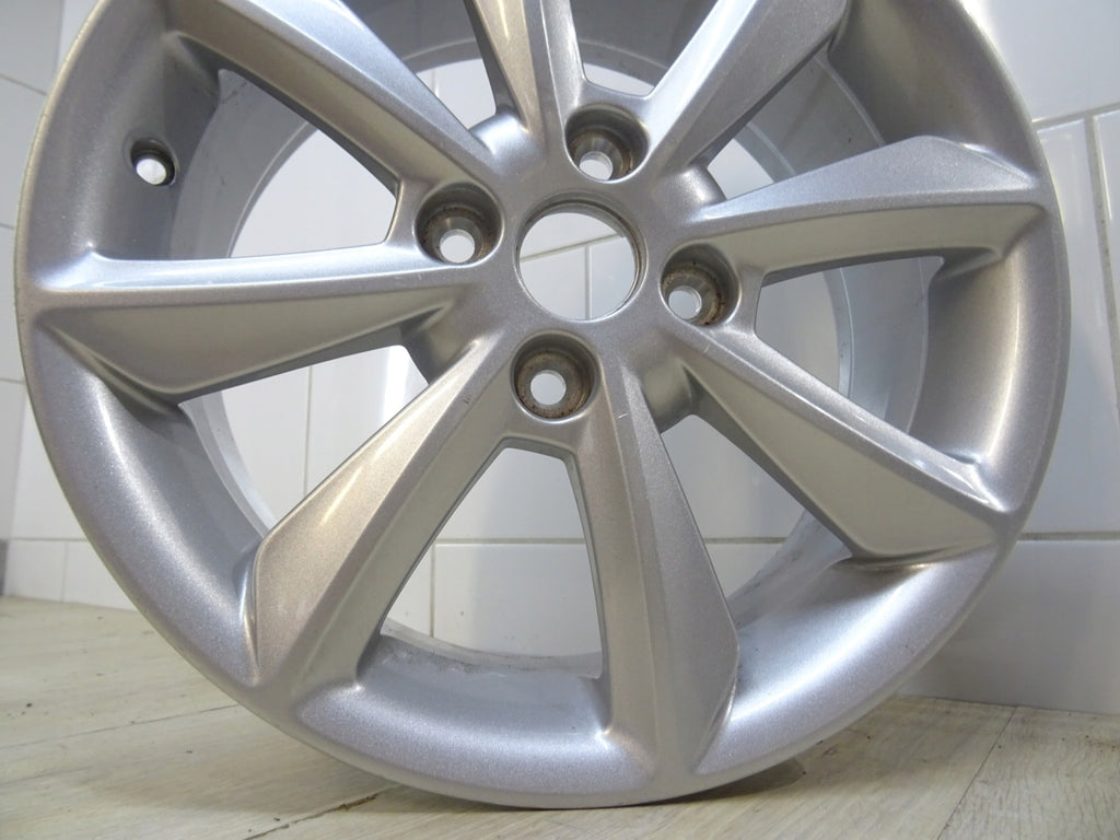 1x Alufelge 16 Zoll 6.5" 4x108 47 5ET Glanz Silber H1BJ-1007-C1A Ford Fiesta FEL1714748341pi