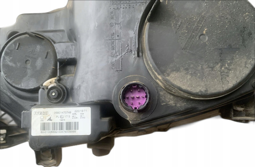 Frontscheinwerfer Iveco Daily 05801473749 Rechts Scheinwerfer Headlight SCH8945248900ks