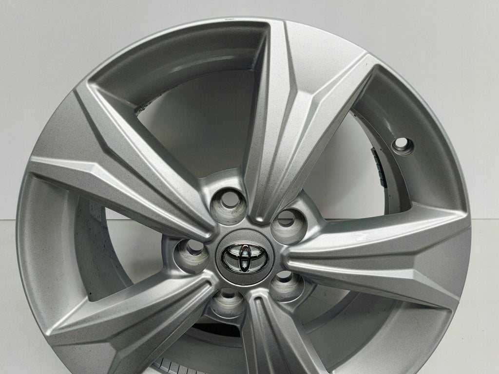 1x Alufelge 17 Zoll 6.5" 5x114.3 45ET Glanz Silber PW457-10001 Toyota C-Hr Chr FEL9014038732rn