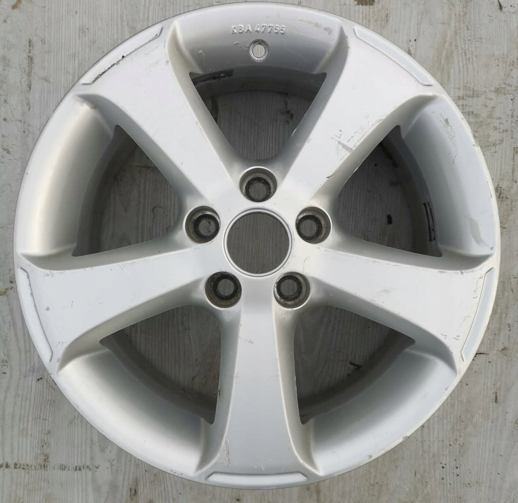 1x Alufelge 15 Zoll 6.0" 5x100 40ET Glanz Silber 6R0071495A VW Polo Rim Wheel FEL5570378329kw