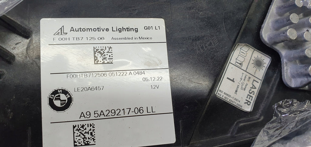 Frontscheinwerfer BMW X3 G01 G02 5A29217 Laser Links Scheinwerfer Headlight SCH9931074466up