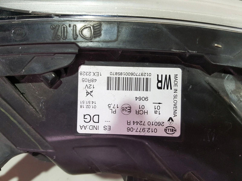 Frontscheinwerfer Renault Captur I 260107244R LED Rechts Scheinwerfer Headlight SCH7393031325pj