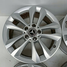 Load image into Gallery viewer, 4x Alufelge 17 Zoll 7.0" 5x112 48ET Glanz Silber A2054018000 Mercedes-Benz W205 FEL3397084539db
