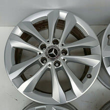 Load image into Gallery viewer, 4x Alufelge 17 Zoll 7.0" 5x112 48ET Glanz Silber A2054018000 Mercedes-Benz W205 FEL3397084539db