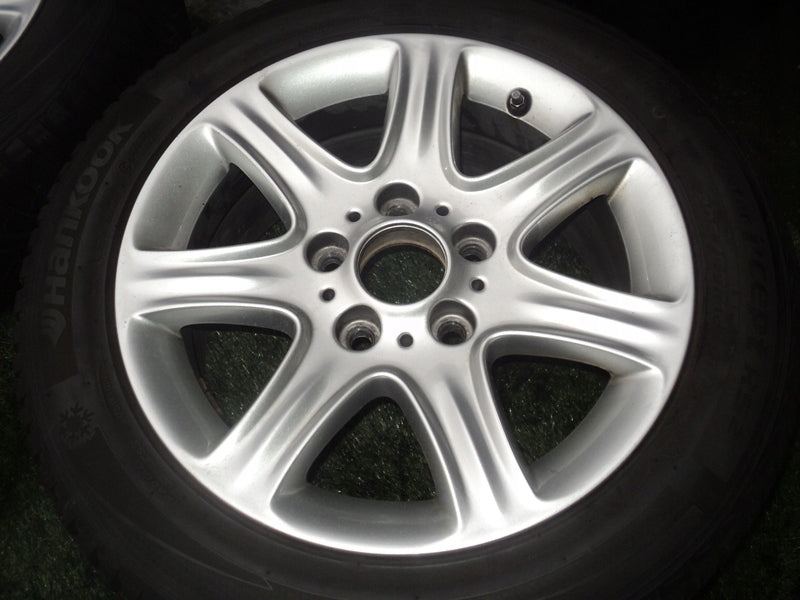 4x Alufelge 16 Zoll 7.0" 5x120 40ET Glanz Weiß 6796201 BMW E36 Rim Wheel FEL1691490200at