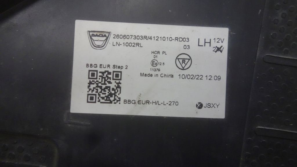 Frontscheinwerfer Dacia Spring 260607303R LED Links Scheinwerfer Headlight