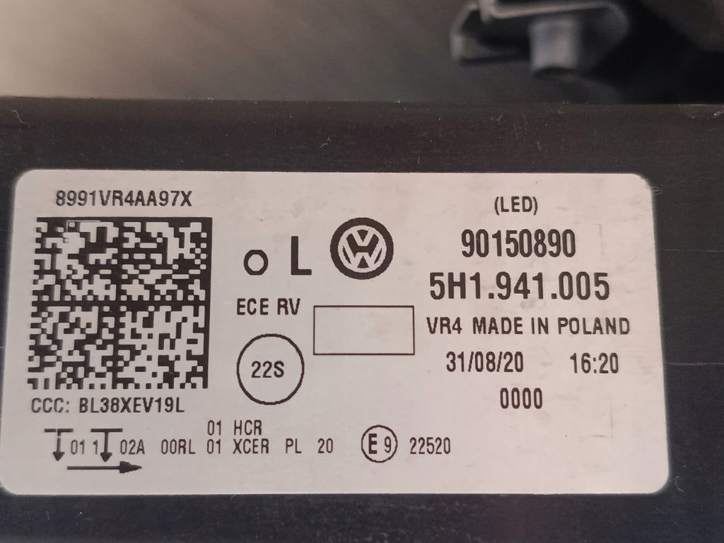 Frontscheinwerfer VW Golf VIII I 5H1941005 LED Links Scheinwerfer Headlight SCH3868171701qo