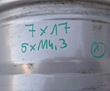 Load image into Gallery viewer, 1x Alufelge 17 Zoll 7.0" 5x114.3 47ET Silber WI147017 Hyundai I Rim Wheel FEL2750783755wh