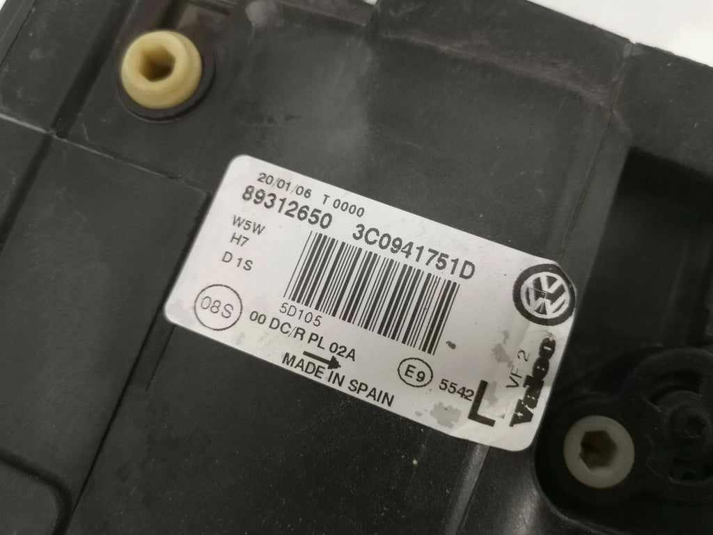 Frontscheinwerfer VW Passat 3C0941751D Xenon Links Scheinwerfer Headlight SCH3256213593hy