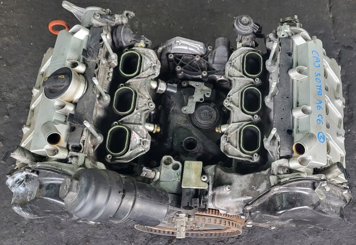 Motor Audi A6 C6 CAJA 3.0 TFSI 290PS 213kW 2009 Benzin Engine Unkomplett MOT3863730458fw