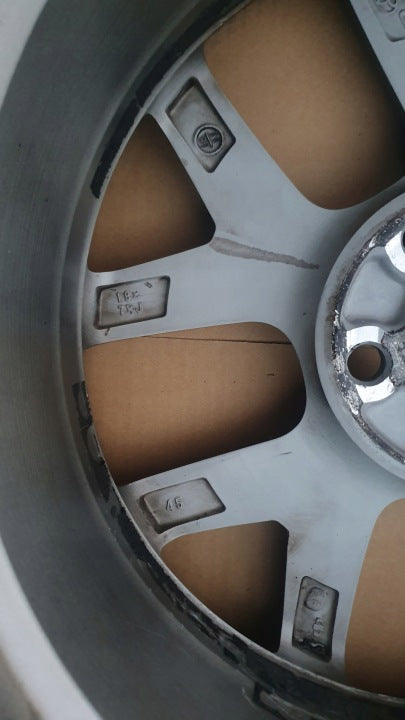 1x Alufelge 18 Zoll 7.5" 5x114.3 Toyota Rim Wheel FEL5844459129ht