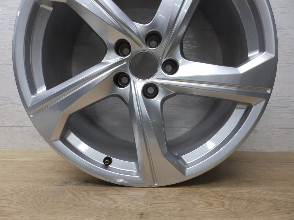 1x Alufelge 19 Zoll 8.5" 5x112 40ET Matt Schwarz 4K0601025AJ Audi A6 C8