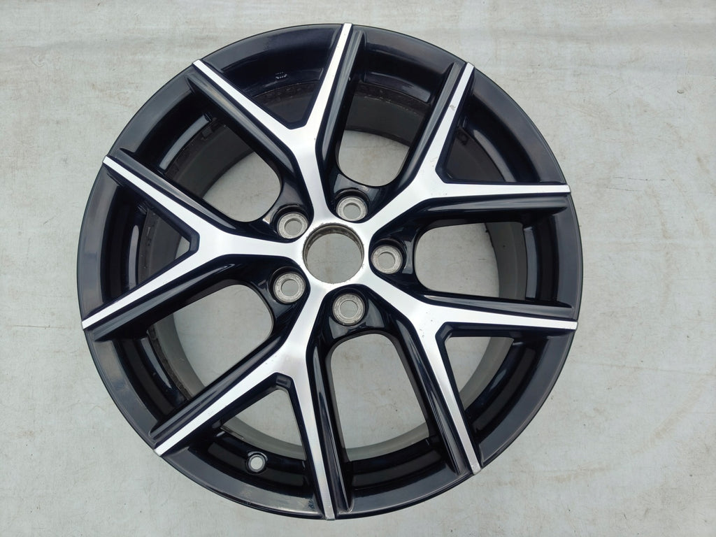 1x Alufelge 18 Zoll 7.5" 5x114.3 45ET Glanz Schwarz 42611-42690 Toyota Rav 4 FEL6071622777cc