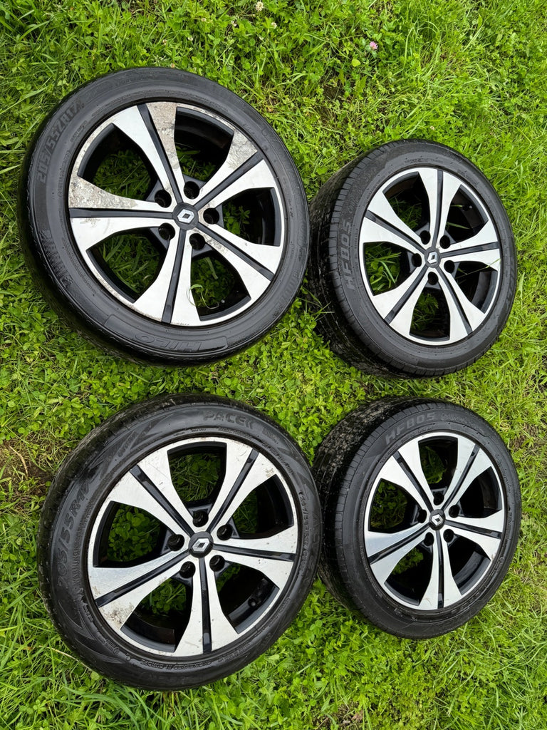 4x Alufelge 17 Zoll 7.0" 5x114.3 49ET 403007582R Renault Scenic Rim Wheel FEL2155556142sb