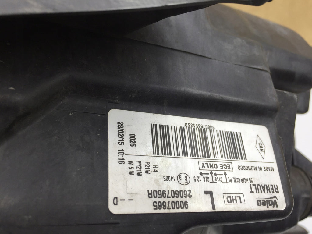 Frontscheinwerfer Dacia Dokker 260607950R Links Scheinwerfer Headlight