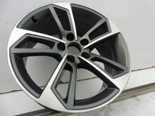 Load image into Gallery viewer, 1x Alufelge 18 Zoll 8.0&quot; 5x112 40ET Glanz Graphit 8W0601025 Audi A4 Mg Rim Wheel