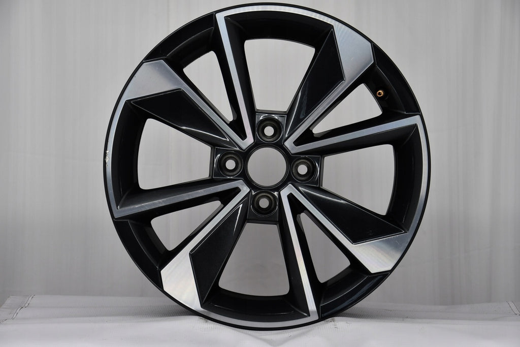 1x Alufelge 16 Zoll 6.0" 4x100 43ET Glanz Graphit 1ST601025L Mg Citigo Rim Wheel