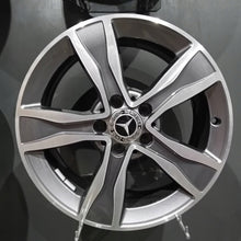 Laden Sie das Bild in den Galerie-Viewer, 4x Alufelge 17 Zoll 7.0" 5x112 48 5ET A2054010800- Mercedes-Benz W205 W204 FEL9333210598fe