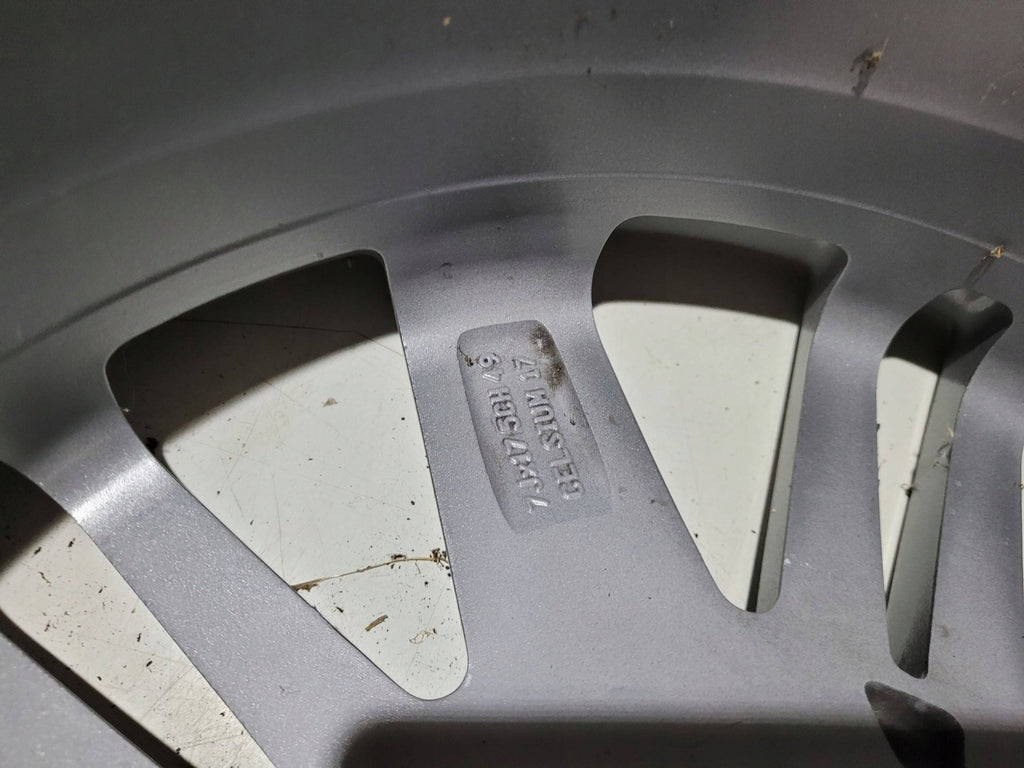 1x Alufelge 17 Zoll 403000579R Renault Megane III 1 Rim Wheel FEL5554406718kf