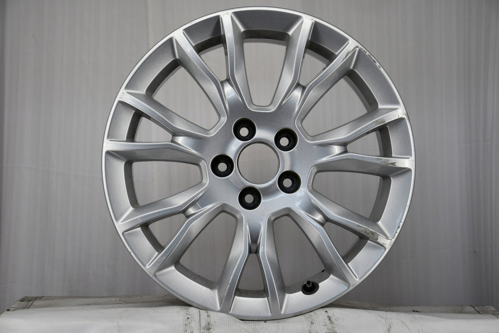 1x Alufelge 17 Zoll 7.0" 5x110 39ET Glanz Silber 13276735 Opel Astra H Zafira FEL4878502374jv