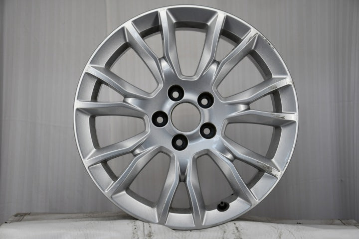 1x Alufelge 17 Zoll 7.0" 5x110 39ET Glanz Silber 13276735 Opel Astra H Zafira FEL4878502374jv