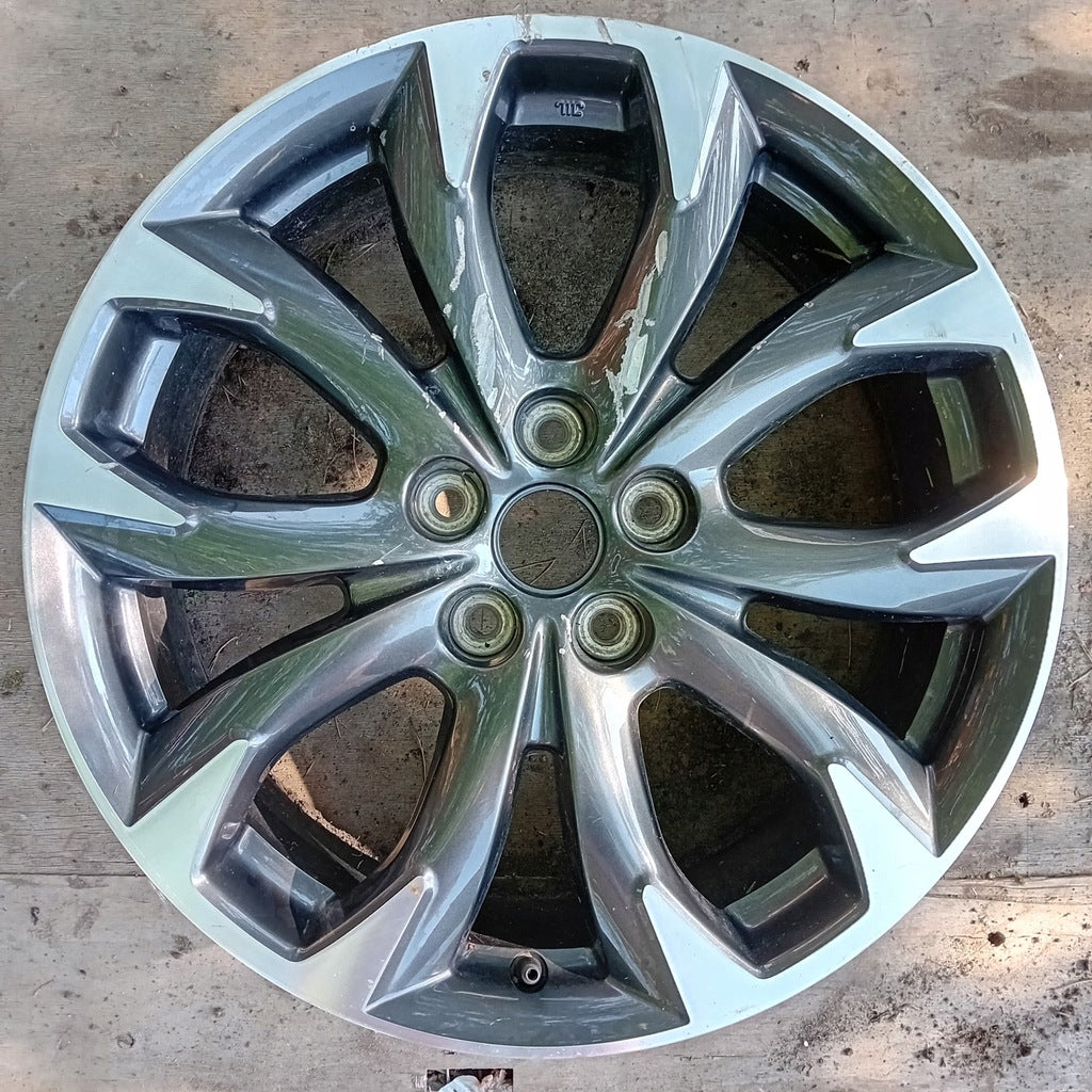 1x Alufelge 19 Zoll 7.0" 5x114.3 50ET Glanz Silber 9965087090 Mazda Cx-5 Mg FEL3179915889vi