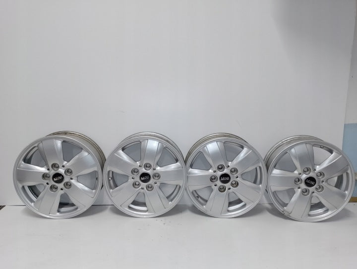 4x Alufelge 15 Zoll 5.5" 5x112 Glanz 6855101 BMW Mini F57 F56 F55 Rim Wheel FEL6832667163bd