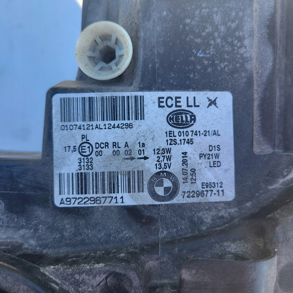 Frontscheinwerfer BMW F21 F20 7229677-11 Xenon Links Scheinwerfer Headlight