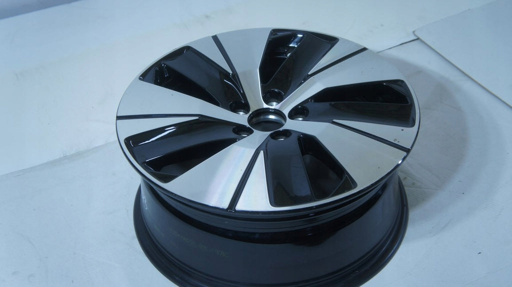 1x Alufelge 18 Zoll 7.5" 5x108 50,5ET Glanz Schwarz 31680403 Volvo Xc40