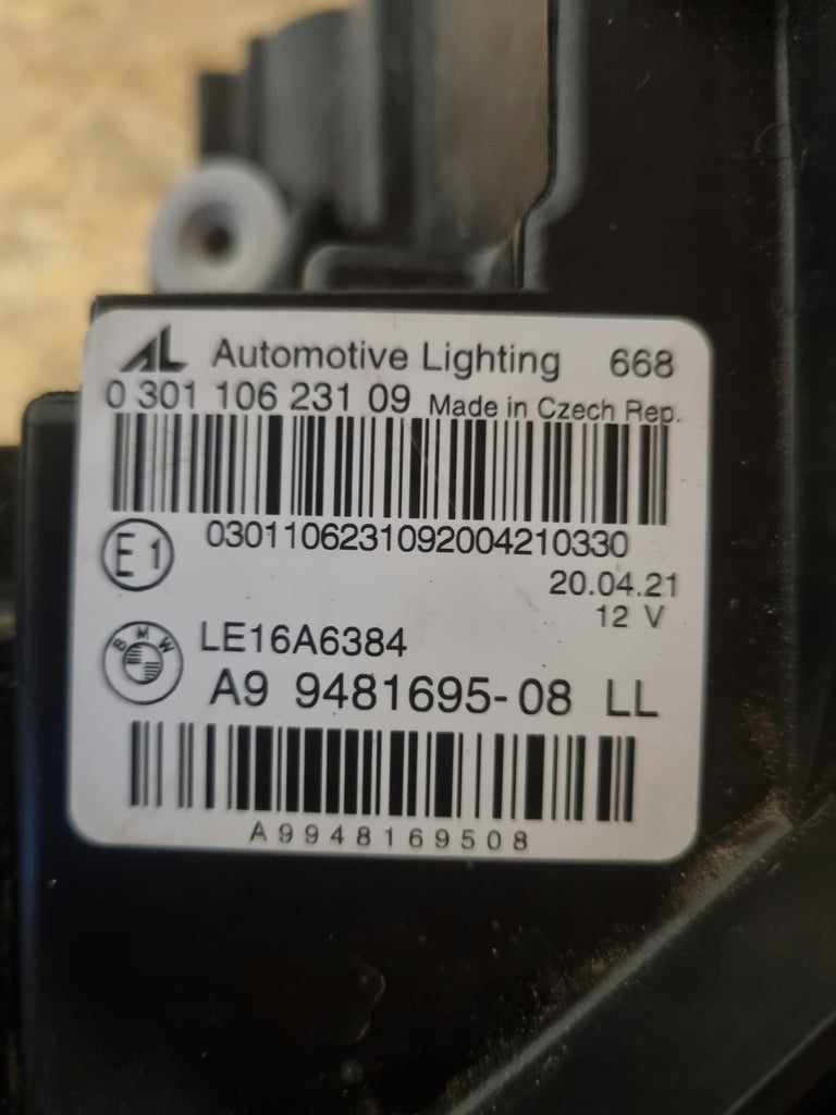 Frontscheinwerfer BMW G21 G20 A99481695-08 LED Links Scheinwerfer Headlight SCH7826639700sn