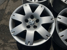 Laden Sie das Bild in den Galerie-Viewer, 4x Alufelge 16 Zoll 7.0" 5x112 37ET Glanz Silber 3B0601025L VW Rim Wheel FEL5991866549jt