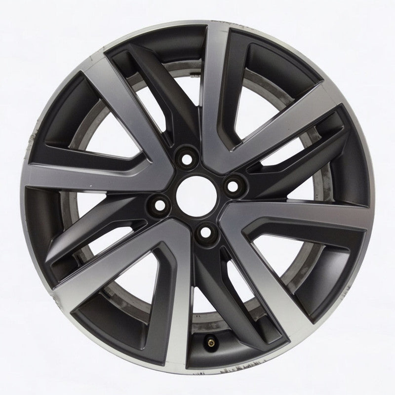 1x Alufelge 16 Zoll 6.0" 4x100 43ET Matt Graphit 12S601025 Seat Mii Rim Wheel