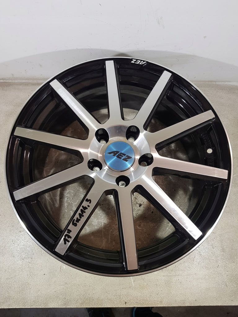 1x Alufelge 17 Zoll 7.5" 5x114.3 45ET Glanz AST70BP45 Hyundai I Z Rim Wheel FEL1529610861qd
