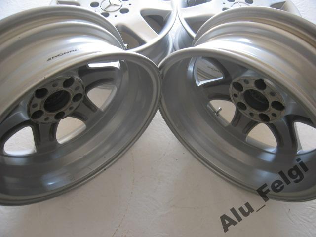 1x Alufelge 16 Zoll 5.5" 5x112 42ET Glanz Silber A4144010302 Mercedes-Benz 414