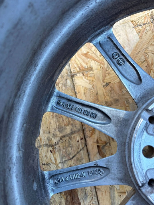 1x Alufelge 17 Zoll 6.5" 5x112 A1774010300 Mercedes-Benz W177 Rim Wheel FEL4823056157ba
