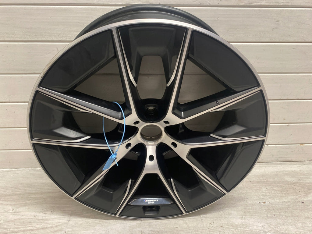 1x Alufelge 20 Zoll 8.0" 5x112 29ET Matt Schwarz 6895212 BMW G31 G30 Rim Wheel FEL8964490007sy