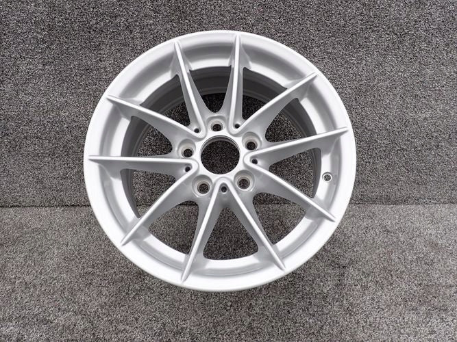 1x Alufelge 16 Zoll 7.0" 5x120 31ET Glanz Silber 6793675 BMW E91 E90 Rim Wheel