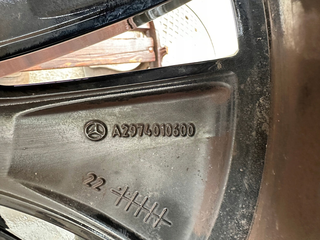 1x Alufelge 19 Zoll 8.0" 5x112 30ET Glanz Schwarz A2974010600 Mercedes-Benz Eqs FEL6426695932xm