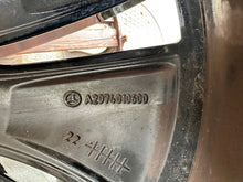 Load image into Gallery viewer, 1x Alufelge 19 Zoll 8.0" 5x112 30ET Glanz Schwarz A2974010600 Mercedes-Benz Eqs FEL6426695932xm