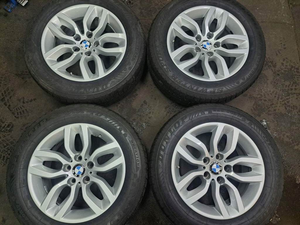 4x Alufelge 17 Zoll 7.5" 5x120 32ET Glanz Silber 6787576 BMW 3 E36 E46 E90 I FEL6811831270wi