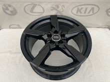Laden Sie das Bild in den Galerie-Viewer, 4x Alufelge 17 Zoll 7.5" 5x100 Glanz Schwarz 82A601025P Audi Rim Wheel FEL4730840552av