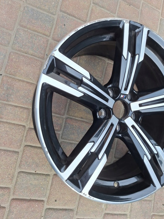 1x Alufelge 18 Zoll 7.5" 5x112 25ET Glanz 8746631 BMW 3 G21 G20 Rim Wheel FEL6324581069rj
