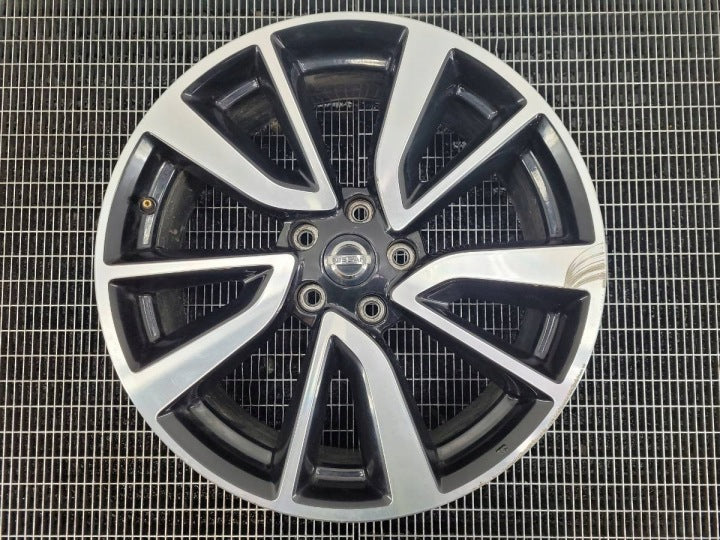 1x Alufelge 19 Zoll 7.0" 5x114.3 40ET Glanz Schwarz Nissan X-Trail I III 1 FEL4631331453lk