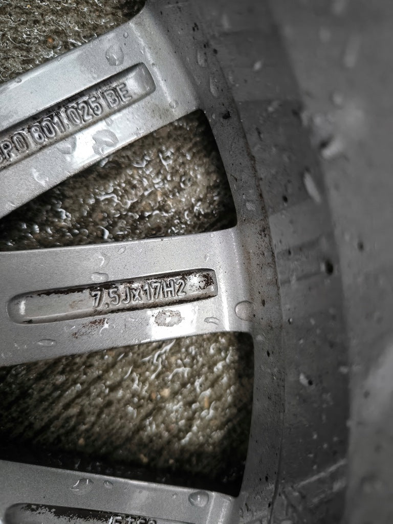 1x Alufelge 17 Zoll 7.5" 5x112 8P0601025BE Audi A4 A3 Rim Wheel FEL8633932361zp