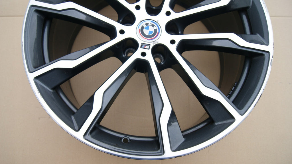1x Alufelge 20 Zoll 9.0" 5x112 43ET Glanz Graphit 8010269 BMW G01 G02 Rim Wheel FEL9969111499mr