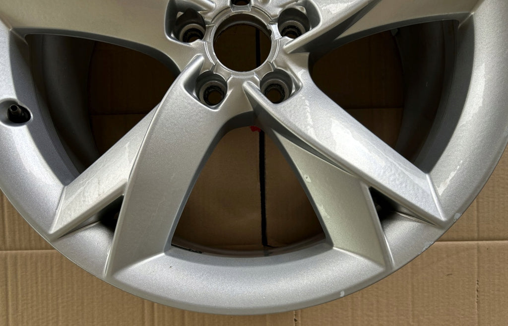 1x Alufelge 19 Zoll 8.5" 5x112 32ET Glanz Silber 8T0601025F Audi A4 B8 Rim Wheel FEL7863124123jm