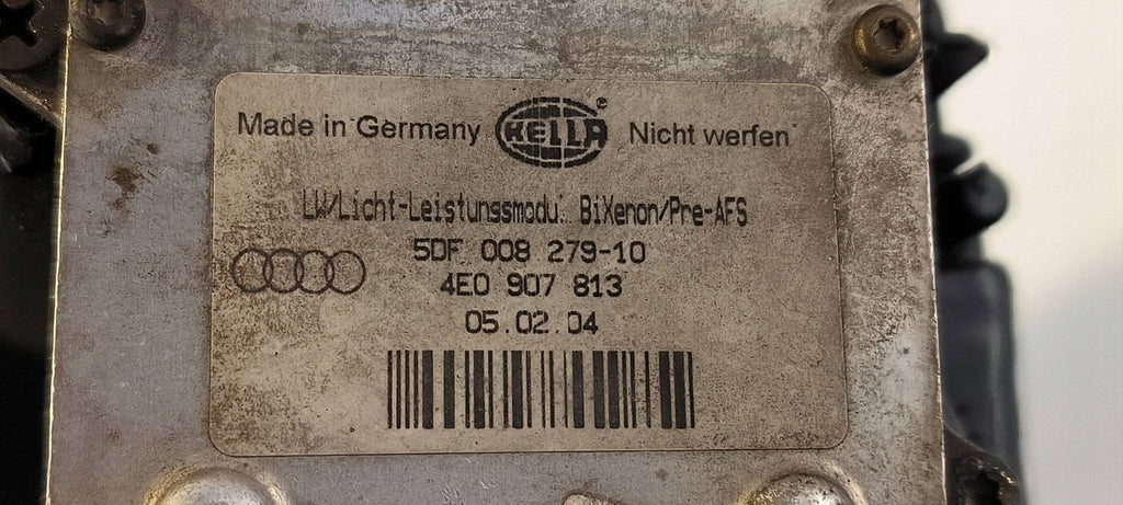 Frontscheinwerfer Audi A8 4E0941029AR Rechts Scheinwerfer Headlight