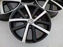 Laden Sie das Bild in den Galerie-Viewer, 4x Alufelge 18 Zoll 7.5&quot; 5x112 51ET Glanz Silber 5K0601025L VW Golf VII Touran