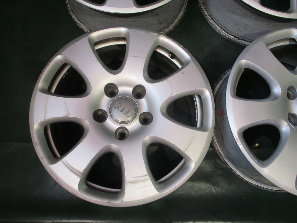 4x Alufelge 18 Zoll 7.5" 5x112 4L0601025E Audi Rim Wheel